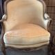 Pair of bergère armchairs