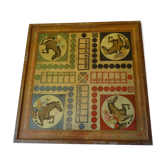 Old board games box
