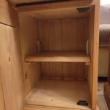 Solid wood bedside tables