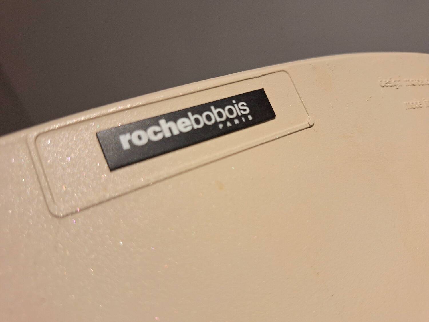 Roche Bobois Chistera chair on casters, Marcello Ziliani designer office chair