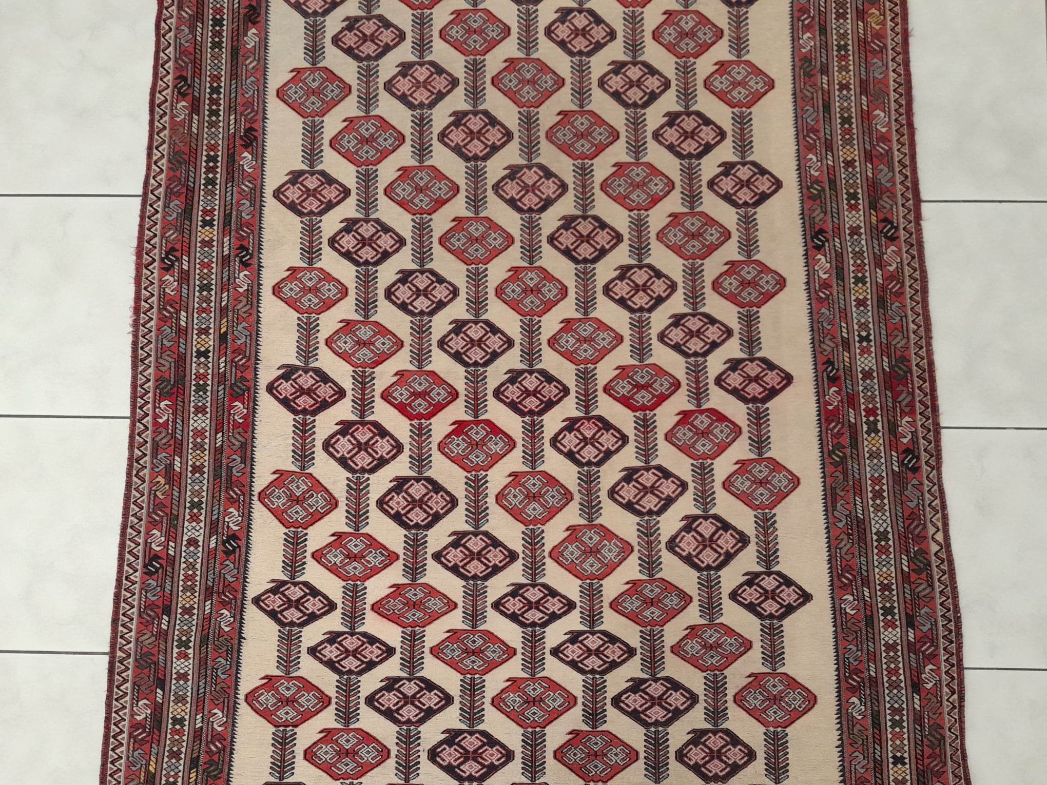 Kilim persian souzany afshar handmade 180x118cm