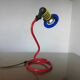 Lamp " spiral " primary colors 80s era Memphis