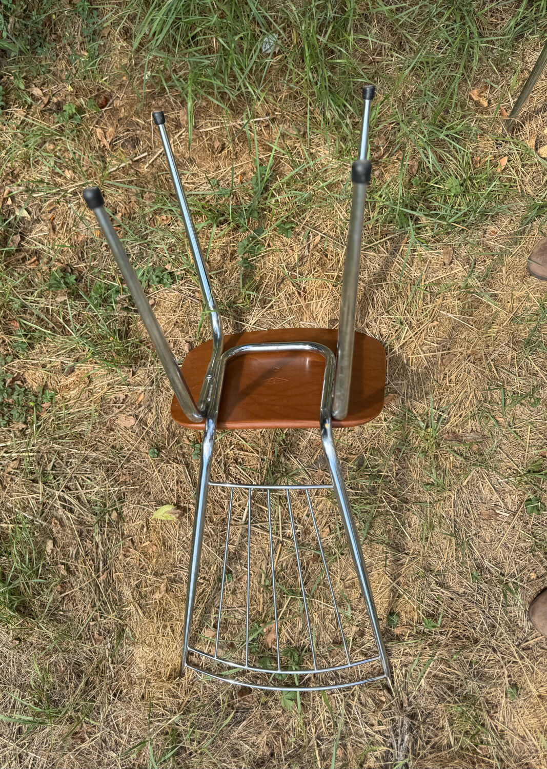 Set of 4 vintage Soudex Vinyl chairs