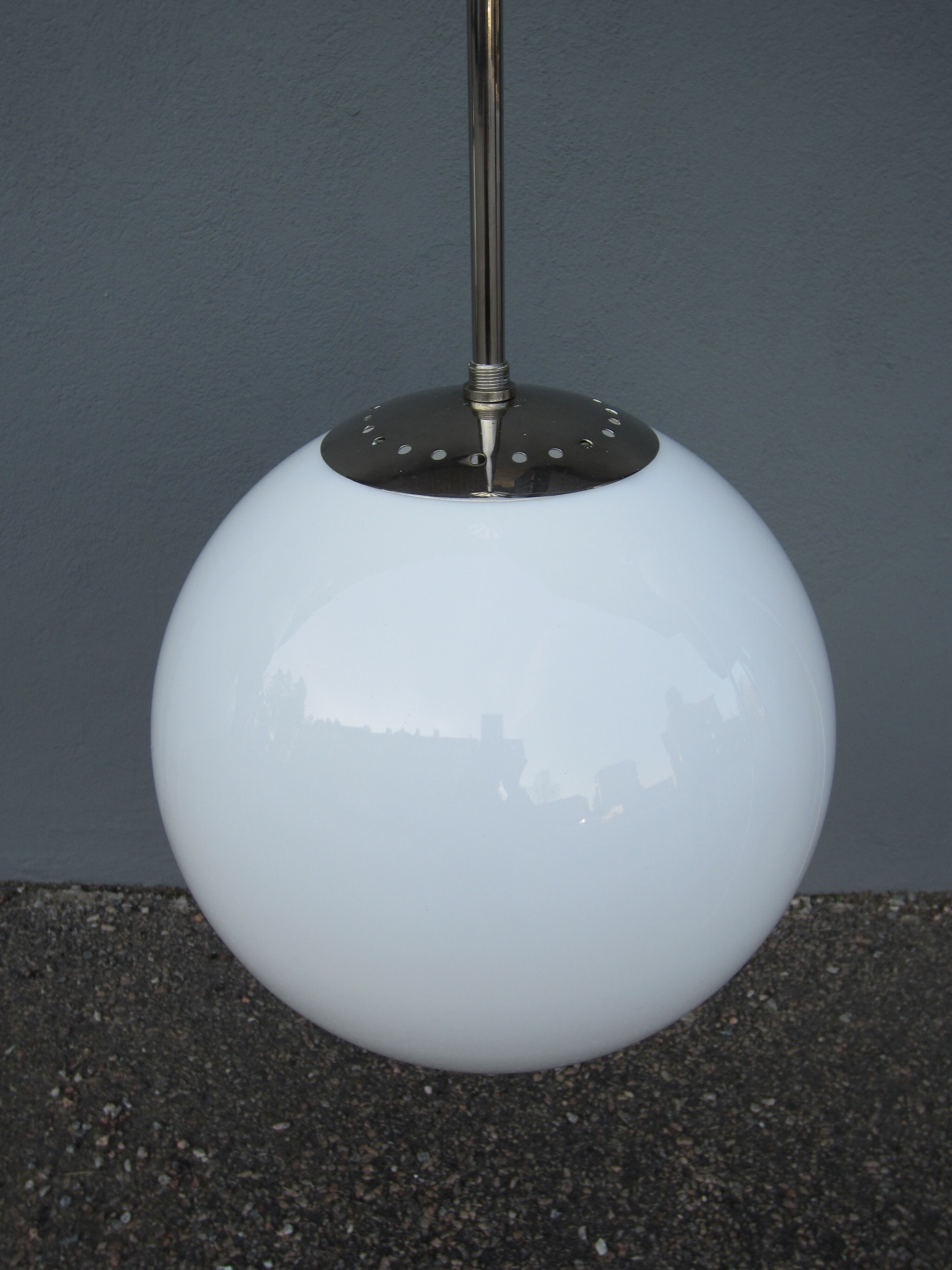 Opaline pendant light