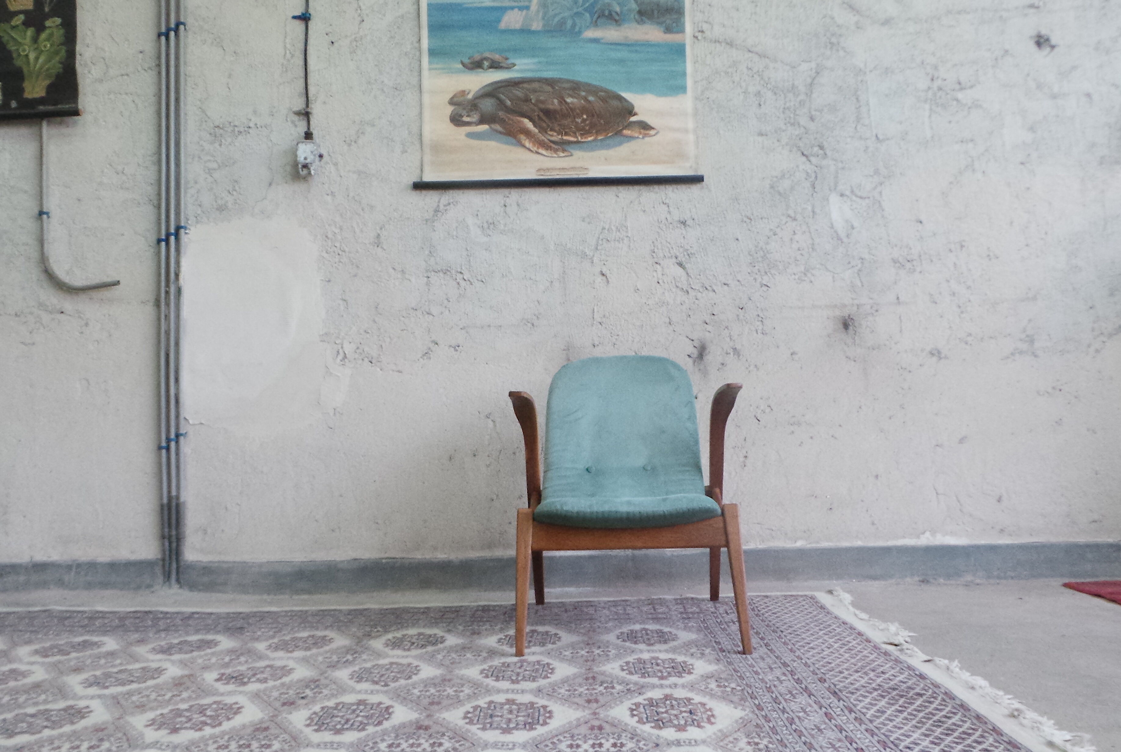 Czechoslovakian armchair by Uluv 1960