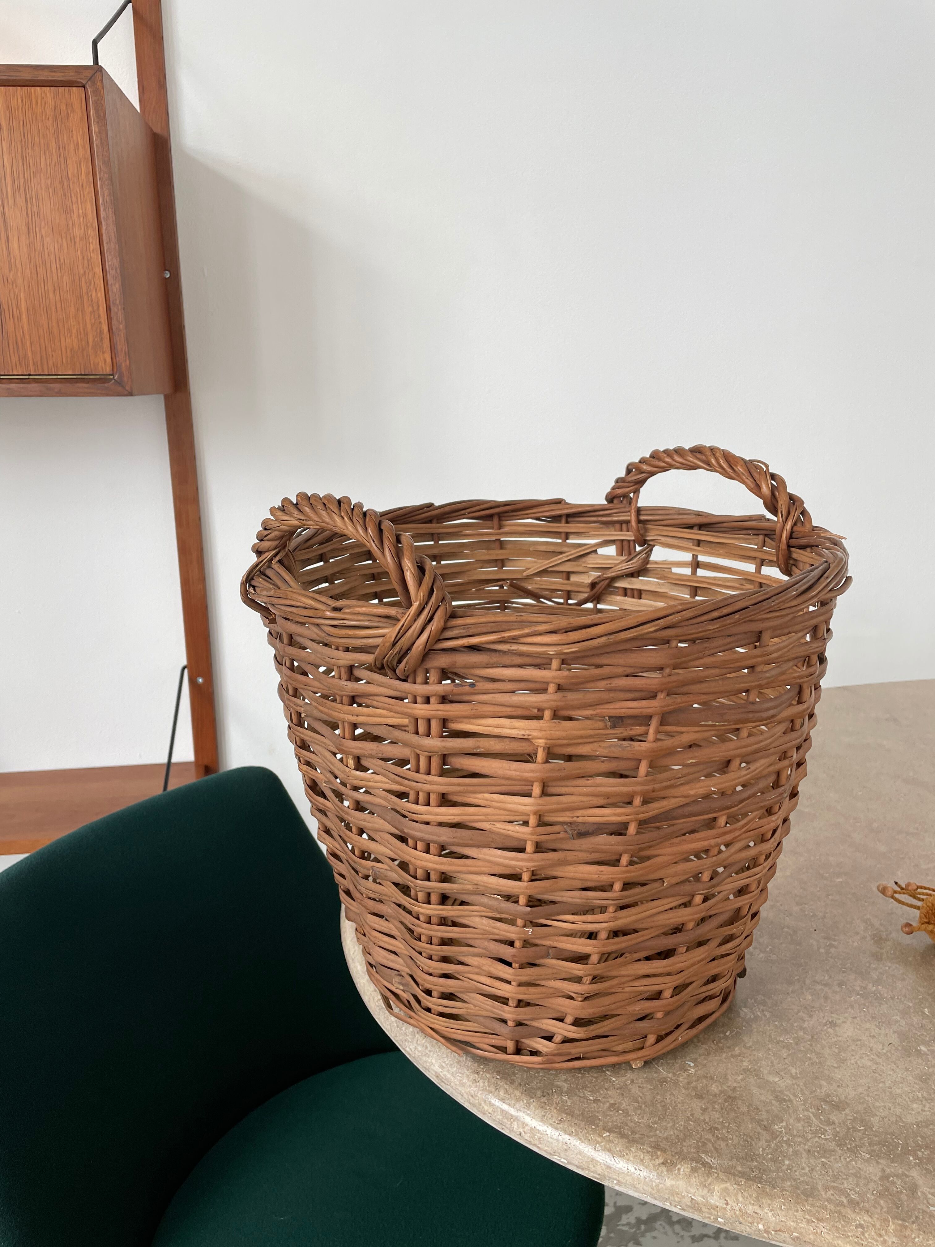Vintage basket basket