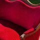 Louis XV style canapé in moulded wood – red velvet fabric – 19th century