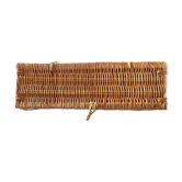 Panier boite en osier Boho