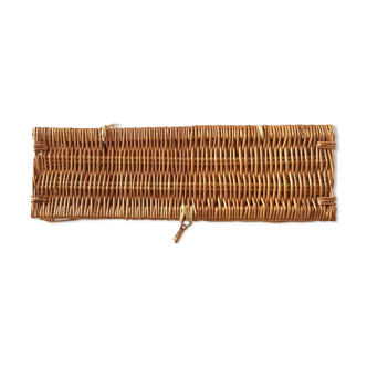 Basket, boho Wicker box