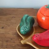 Barbotine Condiment Set