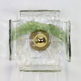 Applique murale en verre conçue par Carlo Nason pour Kalmar, années 1960