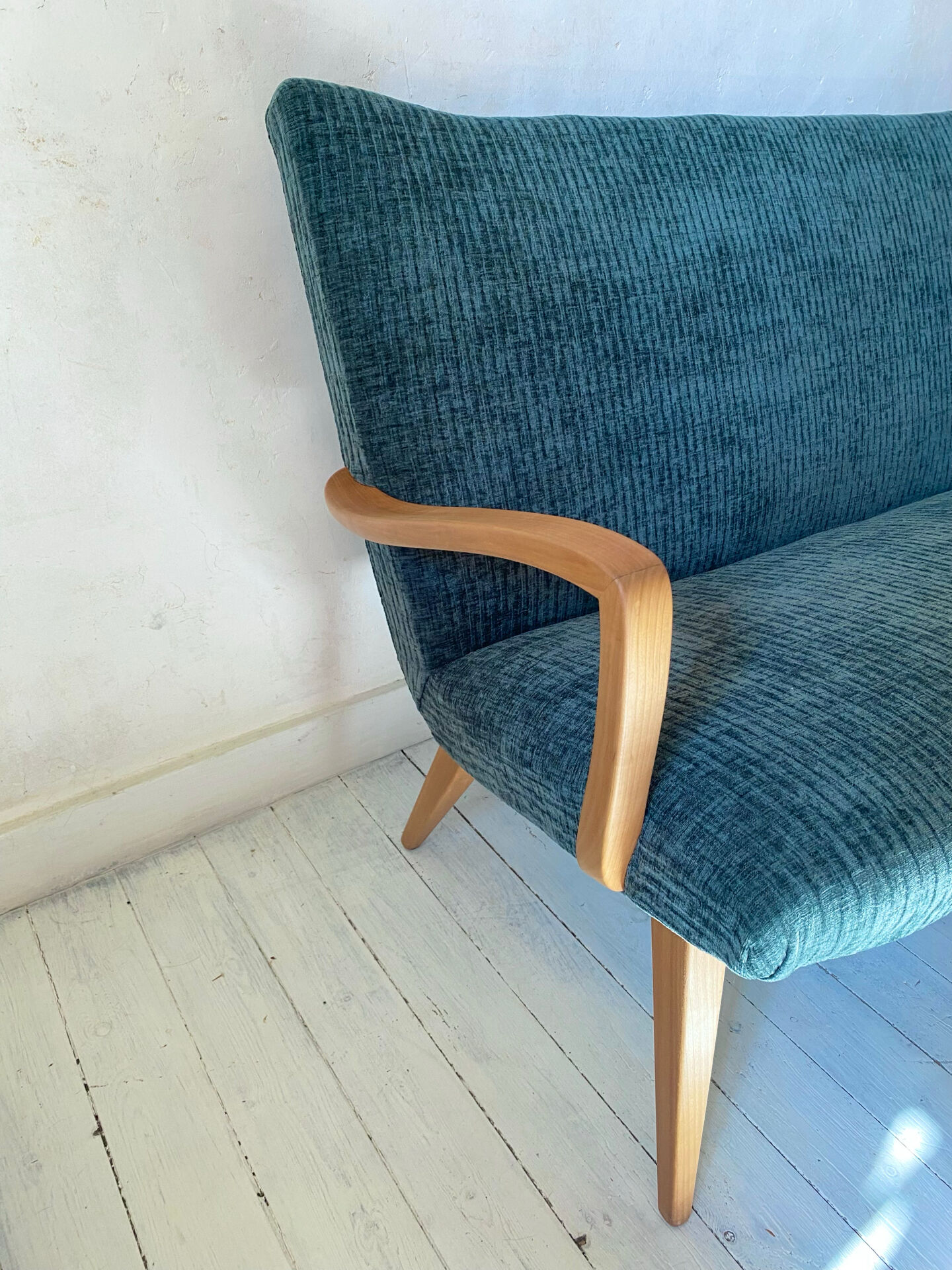 Renovated vintage Scandinavian sofa