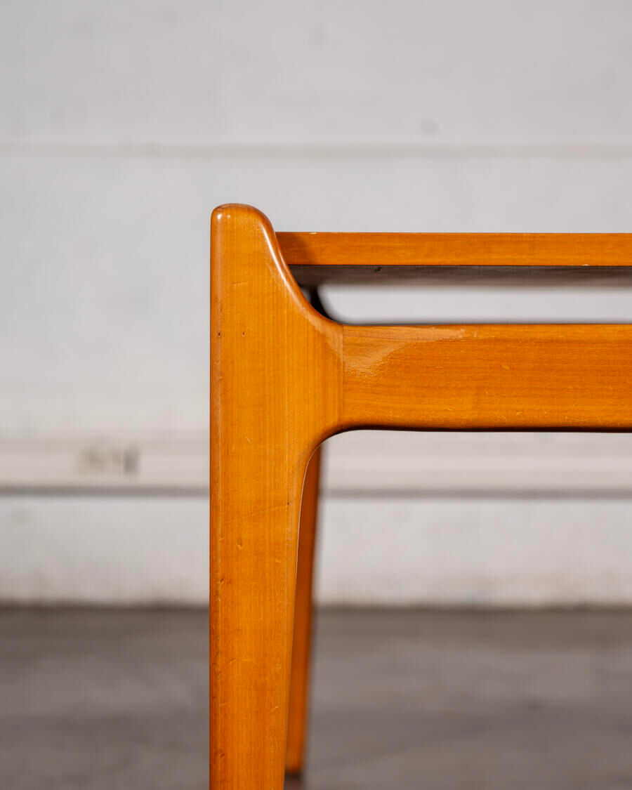 Large teak coffee table