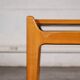 Large teak coffee table