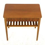 Teak bedside table, sweden, 1960