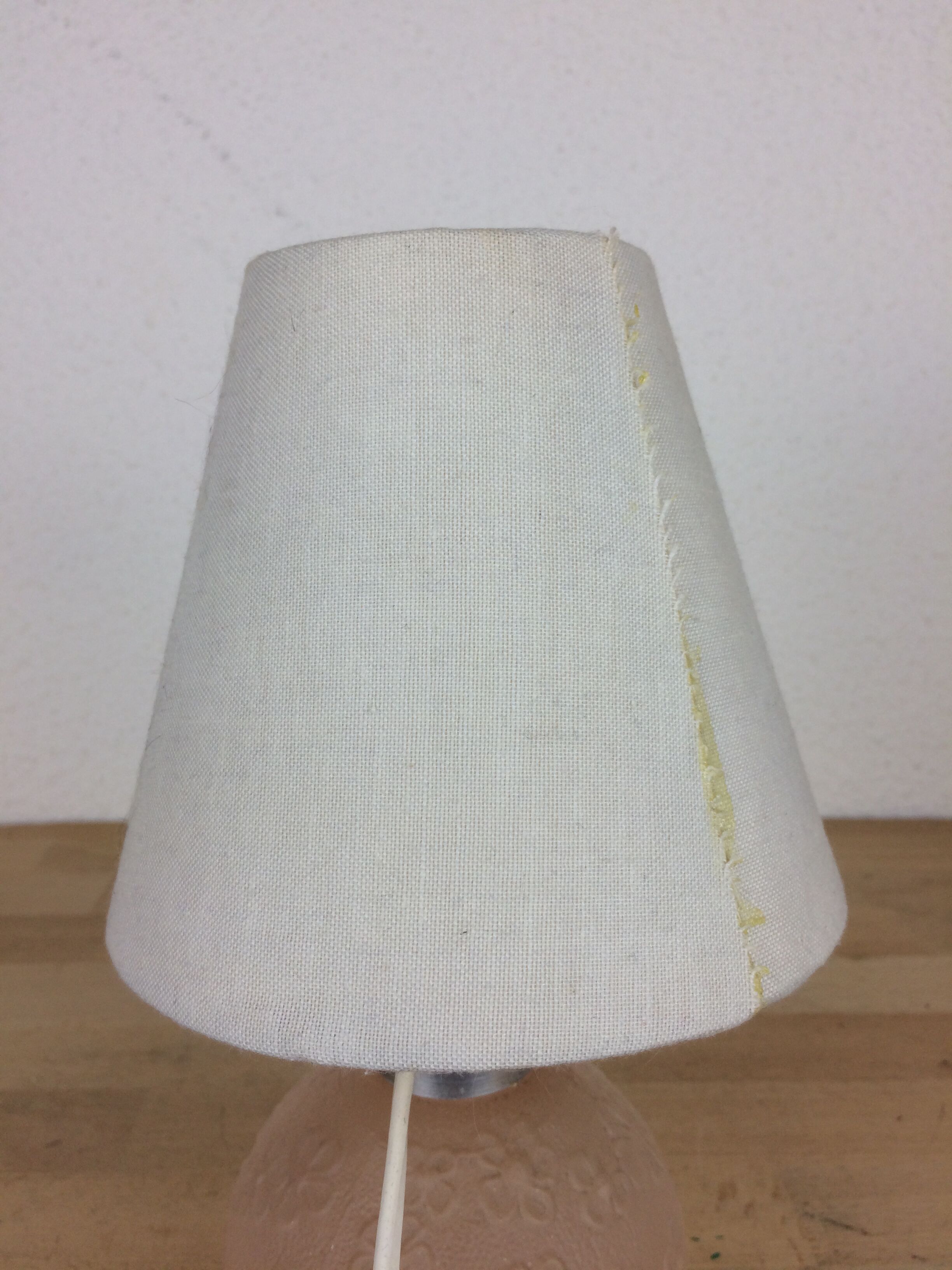 Lamp ball glass pink pattern flowers