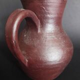 Stoneware pitcher, signature to be identified, 20th century