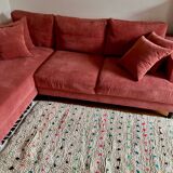 Berber Beni Ouarain handmade rug with small colorful polka dots