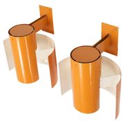 Large wall lamp by Bruno Herbst made in Sweden, 1970.