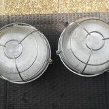 Set of 2 porthole wall lights