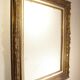 Gilded wood frame 85 x 74 cm
