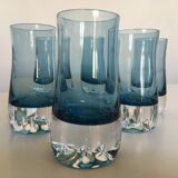 Set of glasses shots 60s Sweden