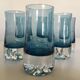 Set of glasses shots 60s Sweden