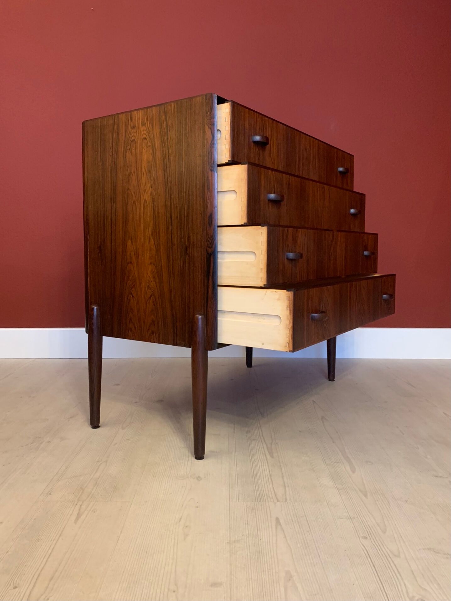Refurbished Danish Chest of Drawers, 1960s