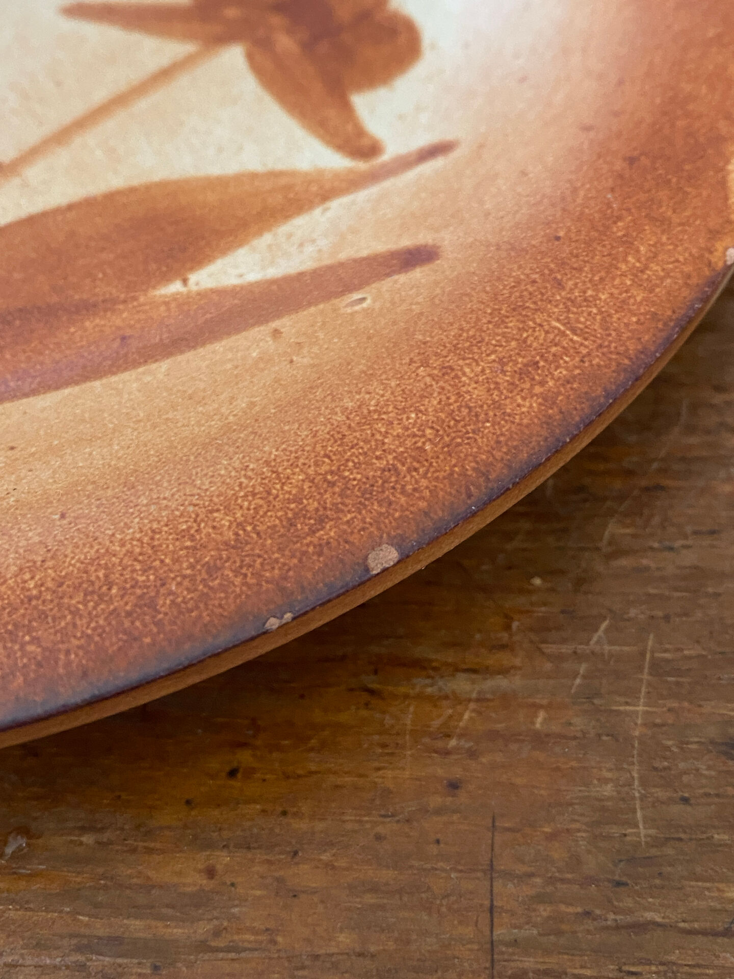 Stoneware dessert plates