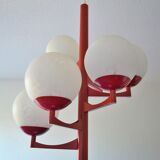 Ceiling chandelier Vintage design lamp from the 60s/70s space age