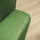 Green armchair, Danish design, 1970s, production: Denmark