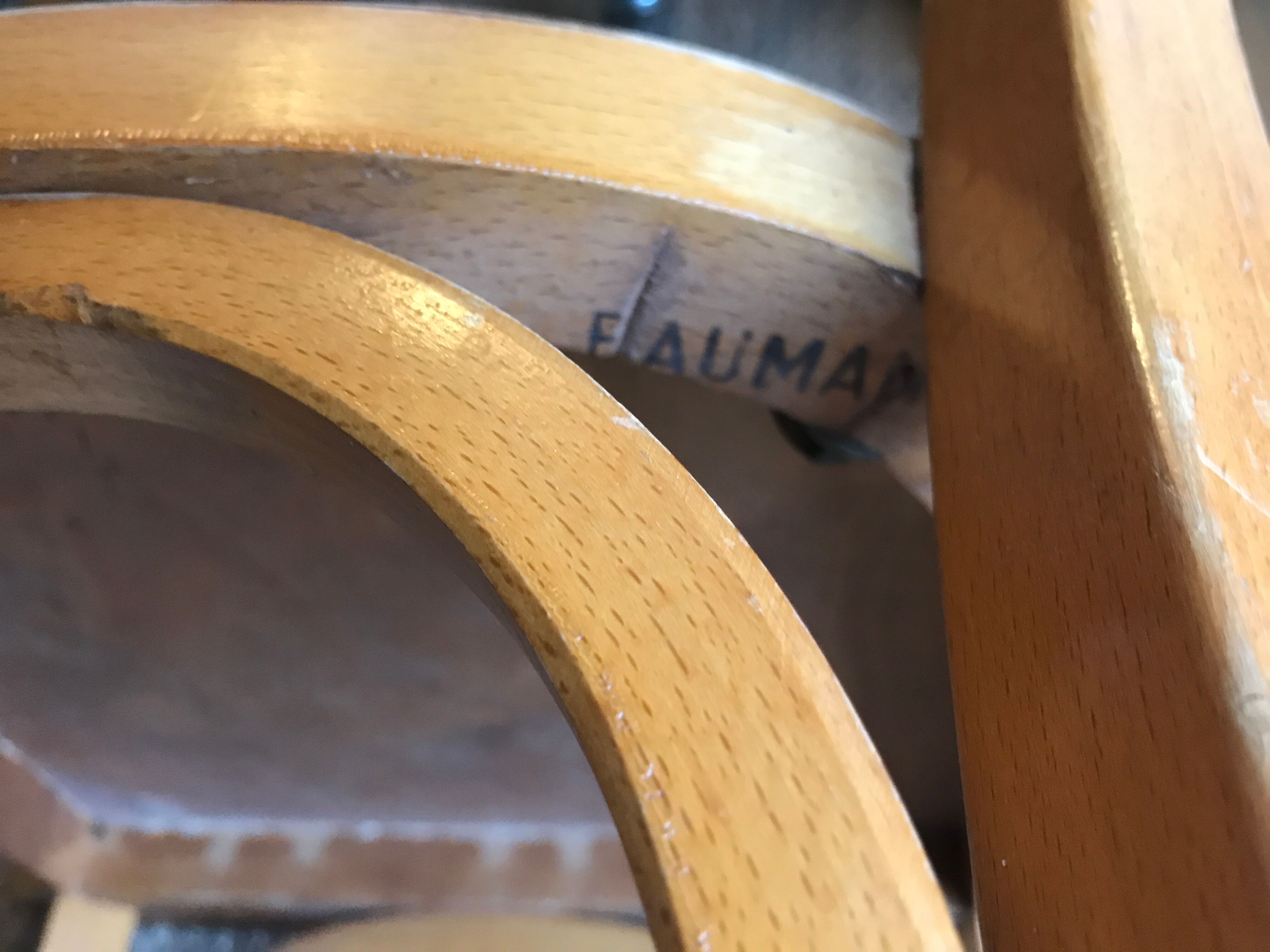 Lot of 2 baumann bistro chairs