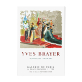 Affiche Tves Brayer 1968
