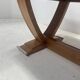Table bureau Art Déco en chêne cérusé du XX siècle
