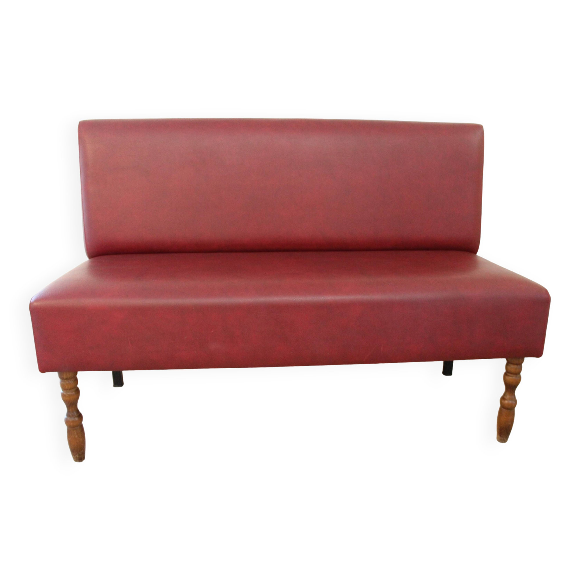 Authentic vintage bistro bench n°2