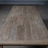 Solid oak farmhouse table Provence - 300 cm long