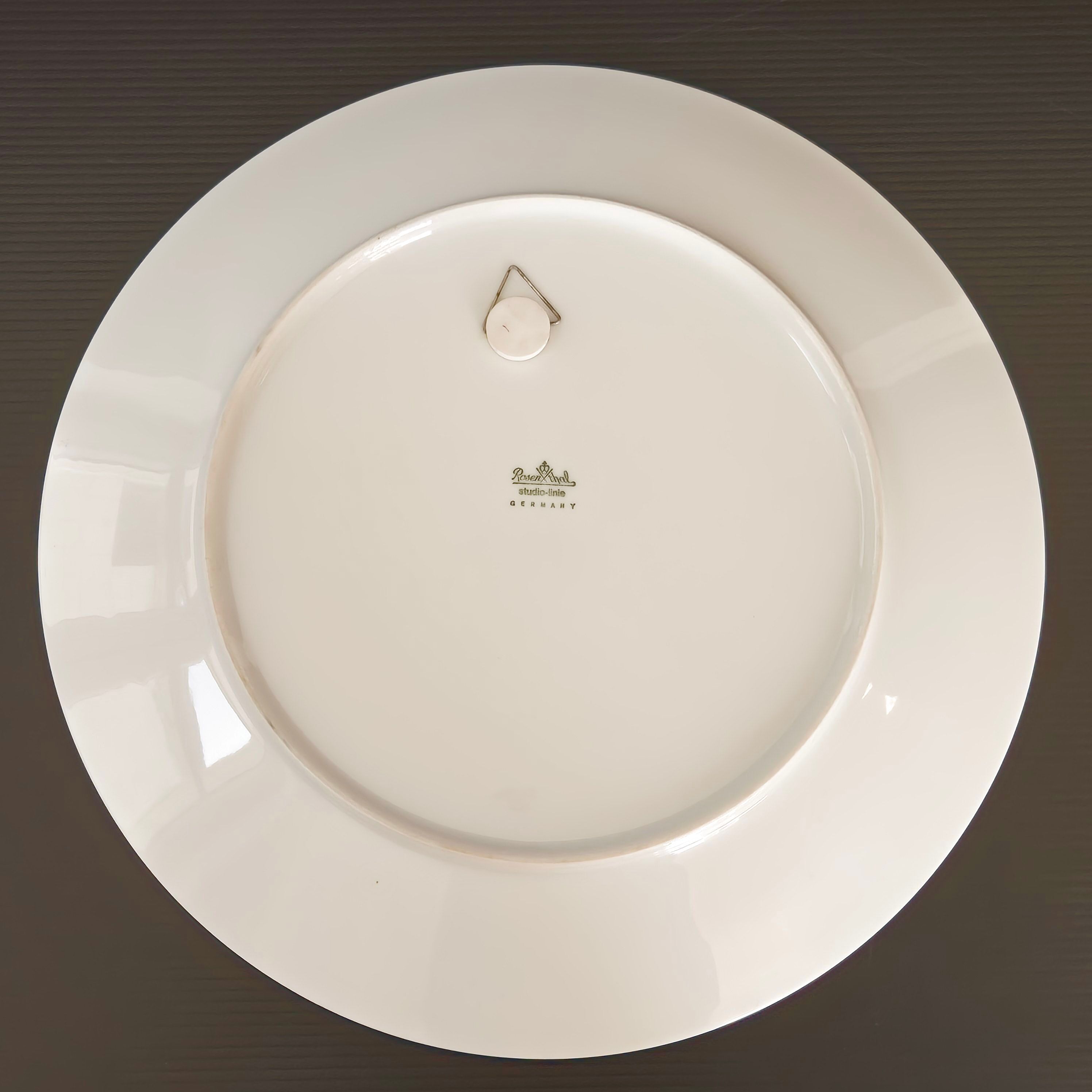 Rosenthal Studio-Linie 1970 decorative dish or large plate