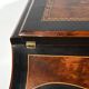 Blackened pearwood and amboyna sloping desk, Napoleon III period, mid-19th century