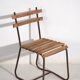 Antique garden chairs (c.1920). Set of 2 pieces no. 2