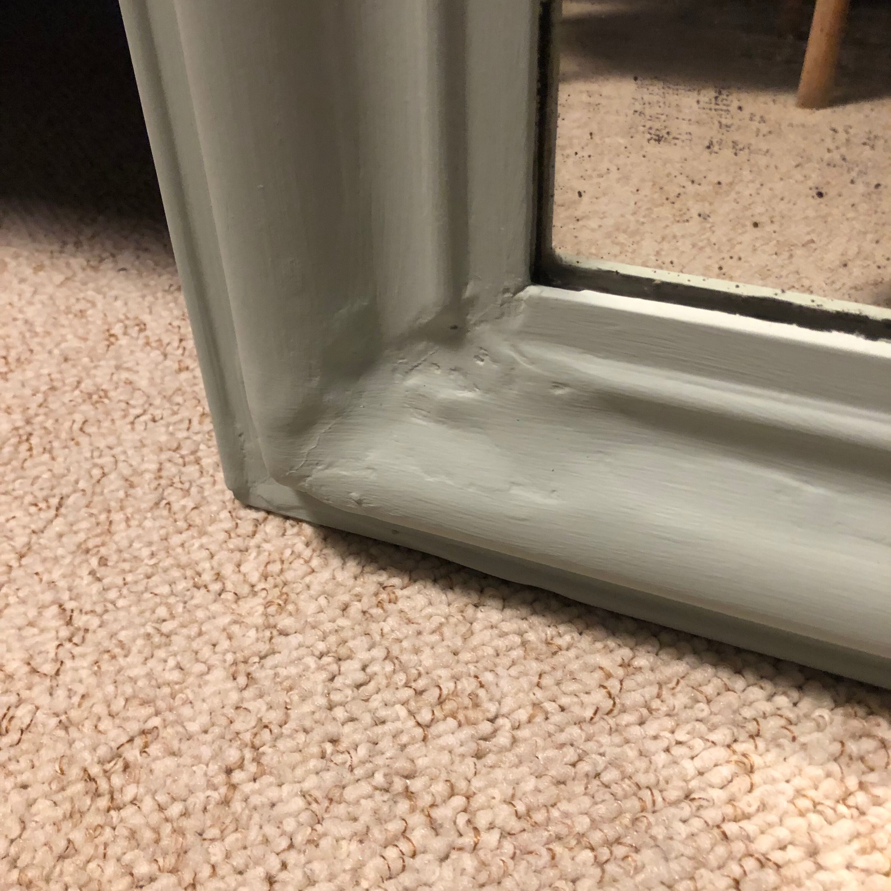 Large antique mirror  77X104cm