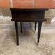 Antique Nightstand with Drawer, Macassar Wood, Mid 20th Century, Vintage