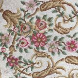 Carpet old French Aubusson knotted 175 X 256 CM