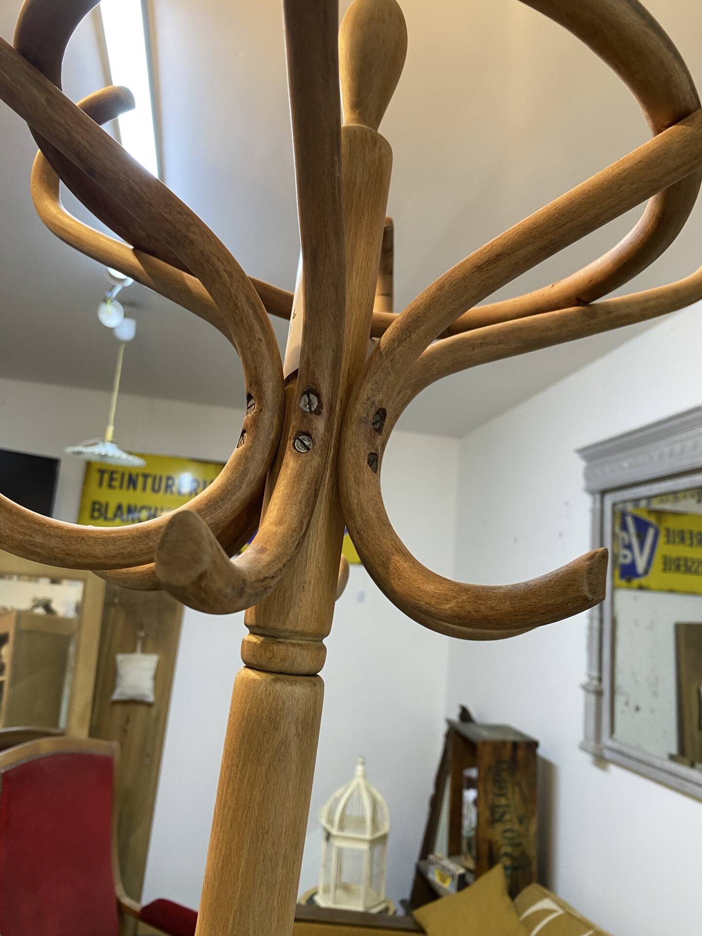 Coat stand umbrella in Thonet style