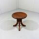 Tabouret en teck massif Dyrlund 1970-80's