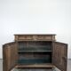High walnut buffet from the Louis XIV period, late 17th century.