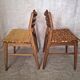 Paire de chaises danoises en teck éditées par Faldsled