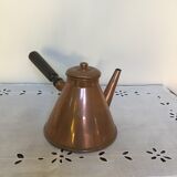 Old copper chocolate maker