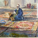 Old painting, orientalist school, signed Sheriff, early XX century