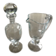 Ensemble carafe à vin et pichet à eau