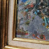 Painting “the dog shearer” by René Hamiot